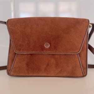 Marc by Marc Jacobs Brown Suede Leather Crossbody